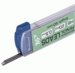 Набір грифелів для механічних олівців, YES 'Fusiion', HB 0.5*60мм. 20шт./уп.,300138 300138