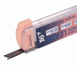 Набір грифелів для механічних олівців, YES 'Fusiion', HB 0.5*60мм. 20шт./уп.,300140 300140