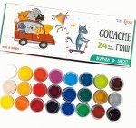 Набір гуашевих фарб Cats.24*10мл, Rosa Kids, 301104 301104