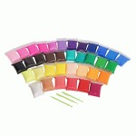 Набір повітряного пластиліну для ліплення 36 шт., KIDS Line, ZB.6298 ZB.6298