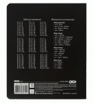 Зошит учнівський шкільний BLACK, 18 аркушів, клітинка, KIDS LINE, ZB25.1760K ZB25.1760K
