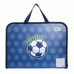 Папка-портфель Yes FC на блискавці з тканинними ручками 'Football', 492376 492376