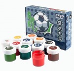 Фарби гуашеві Yes Football 12 кольорів 20 мл., 230453 230453
