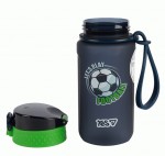 Пляшка для води Yes 'Football' 500 мл., софт тач, 708790 708790