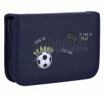Пенал твердий YES одинарний з клапаном Football HP-03, 533869 533869