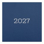 Щоденник датований 2027 SIMPLE, A5, синій, бумвініл, BM.21166-02 BM.21166-02