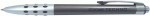 Ручка кулькова автоматична TECHNO металічний корпус, асорті/синя E10115-28