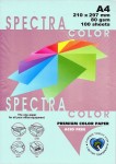 Бумага цветная А4/80gsm. (100) пастельный, Blue голубой, 180 Spektra Color 180