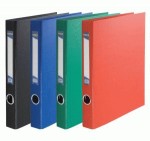 Папка-реєстратор кольорова А4-35мм PVC, синій BM.3106-02