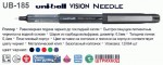 Роллер uni-ball VISION NEEDLE  0.5мм, чорний UB-185, Black UB-185