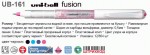 Роллер uni-ball FUSION 0,6мм,рожевий (троянда) UB-161