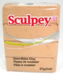 Пластика Sculpey III 57гр, Охра 301