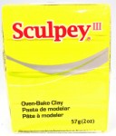 Пластика Sculpey III 57гр, Лимонна 573