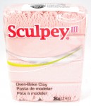 Пластика Sculpey III 57гр, Рожева перламутрова 1102