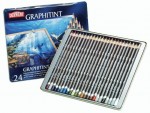 Набір аква- графітних олівців 'Graphitint'  (24 кольори) 'DERWENT' 0700803