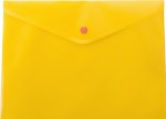 Папка-конверт А4 на кнопке, желтая темная, ВМ.3926-11 ВМ.3926-11