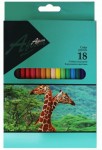 Карандаши цветные пластиковые 'Afrika' 18 цветов Е11531 Е11531