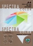 Папір кольоровий А4/80gsm. (100) темний, Chocolate темно-коричневий, 43А Spektra Color 43A
