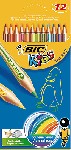 Цветные карандаши BIC Kids Tropikolors2 уп. 12шт.