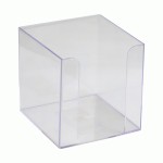 Куб для бумаги 90*90*90мм, прозрачный, D4005-27 D4005-27
