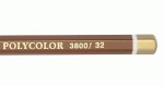 Олівець художній POLYCOLOR natural sienna/сієна натуральна, 3800/32 Koh-i-noor 3800/32