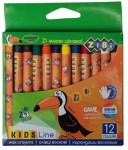 Набір олівців воскових на 12 кольорів ZB.2481 ZB.2481
