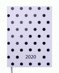 Щоденник датований 2020 RELAX, А5, 336 стр., білий, ВМ.2188-12 ВМ.2188-12