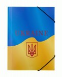 Папка на гумці, В5, UKRAINE, жовта, BM.3959-08 BM.3959-08