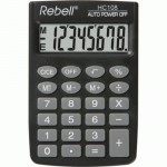 Калькулятор Rebell НC-108 BX, кишеньковий, 8 розр. НС-108 ВХ