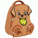Рюкзак детский K-38 'Playful puppy', коричневый, 1 Вересня, 558515 558515