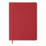 Щоденник датований 2024 STEEL, A5, червоний, штучна шкіра, BM.2127-05 BM.2127-05