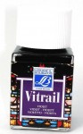 Фарба вітражна 'Vitrail' No.601 Фіолетова 50мл. 49315