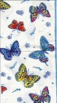 Серветка для декупажу, 'Метелики'.  33*33 см, 3-х шарові