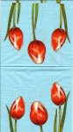Серветка для декупажу, 'Тюльпани'.  33*33 см, 3-х шарові