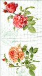 Серветка для декупажу, 'Букет троянд 2'.  33*33 см, 3-х шарові