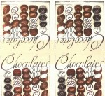 Салфетка для декупажа 'Шоколад', 33х33см, 3-х слойные