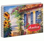 Альбом для малювання 30 арк. 'Ukraine sunflowers', спіраль, YES 130538 130538