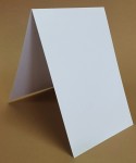 Заготовка для листівки 10x15см (складена), Snow White Long