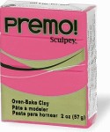 Пластика Sculpey Premo, 57гр, Розовая темная 5020