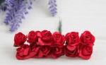 Набір паперових троянд, 12шт., червоні