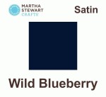 Краска акриловая SATIN, 59мл, Wild Blueberry, Martha Stewart 