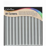 Трафарет пластиковый Color Box Art Screens Stripes, ClearSnap 85002