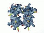 Набор цветов Гардении, синие с переходом цвета, d5см, 4шт. SCB290109 SCB290109
