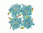 Набір квітів Гарденії, ніжно-блакитніі, d7см, 4шт. SCB290205 SCB290205