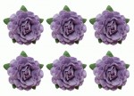 Квіти чайної троянди, фіолетові, d18мм, 6шт. SCB291804 SCB291804