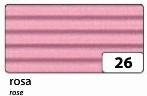 Гофрокартон B2 50х70см, 253г/м2, №26 світло-рожевий 26