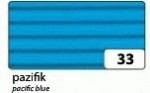 Гофрокартон B2 50х70см, 253 г/м2, №33 пасифик голубой 33