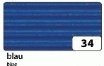 Гофрокартон B2 50х70см, 253 г/м2, №34 голубой 34