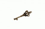 Підвіска металева Ключ королівський, 19*57мм. SCB25011503 SCB25011503