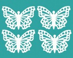 Чипборд 'Набір метеликів'02, 85х110мм МЕ-006 МЕ-006